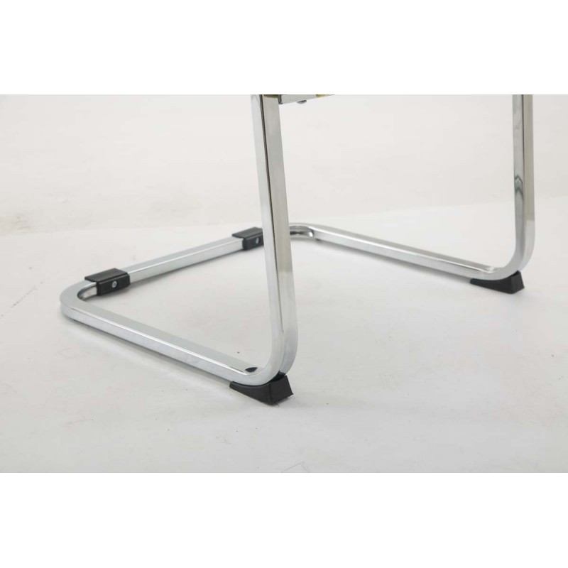 Silla de visita Anubis XL en tela gris