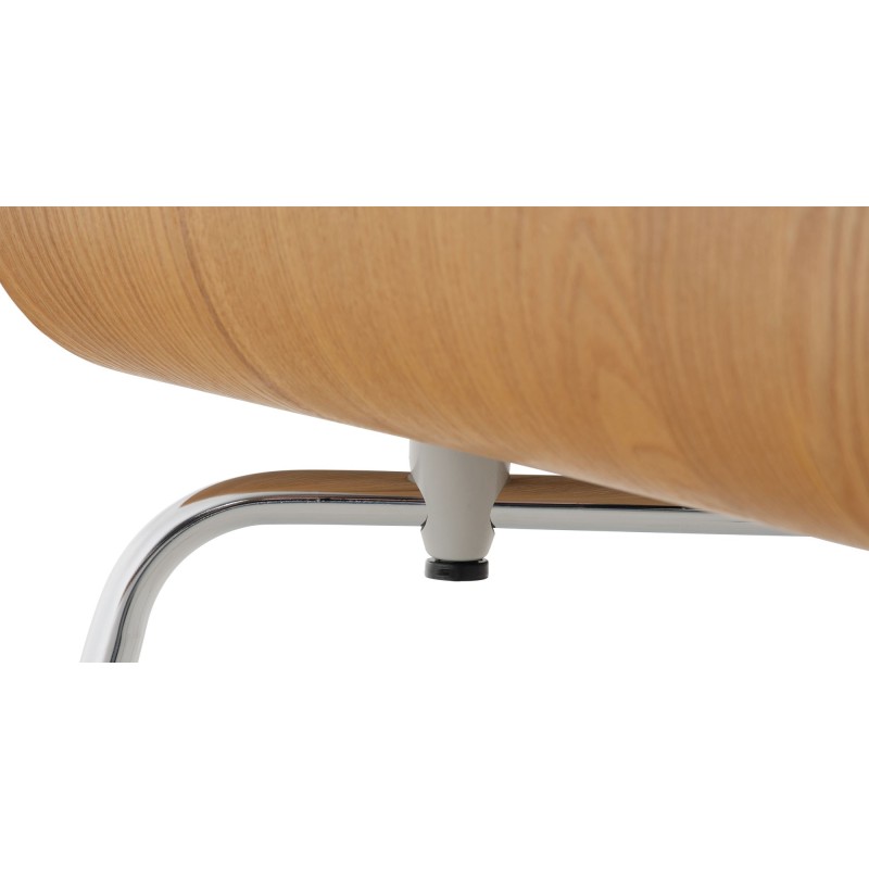 Juego de 2 sillas de visita Pepe en roble