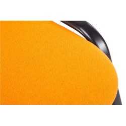 Silla de visita Ken V2 en tela naranja