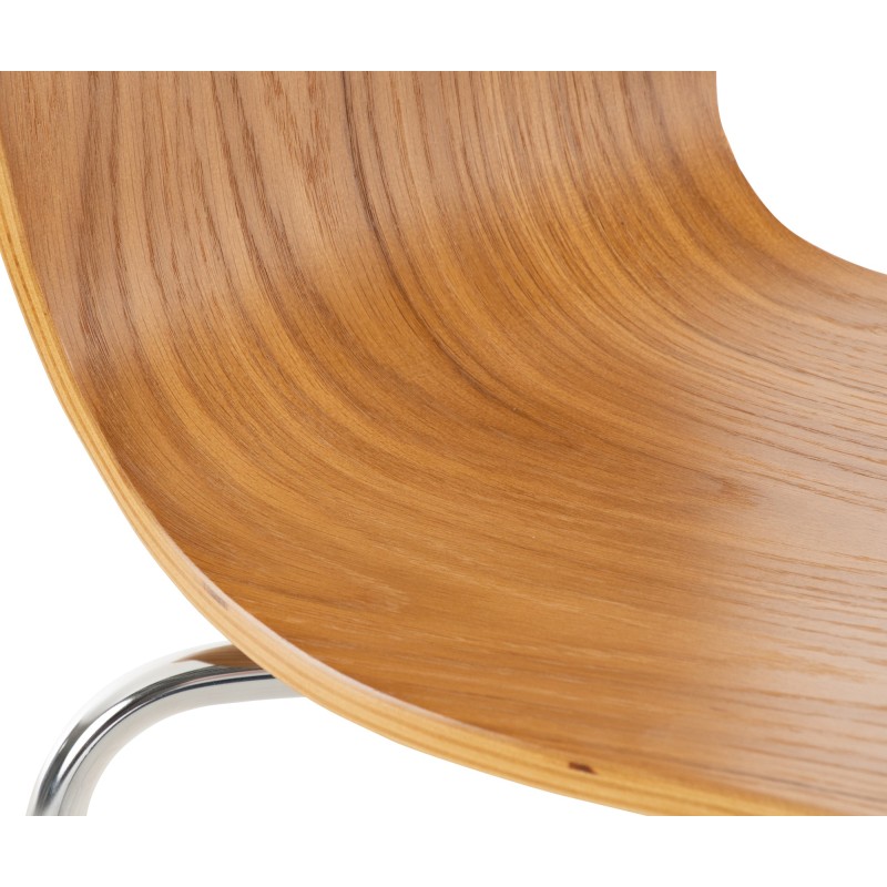 Silla de visita de roble Aaron