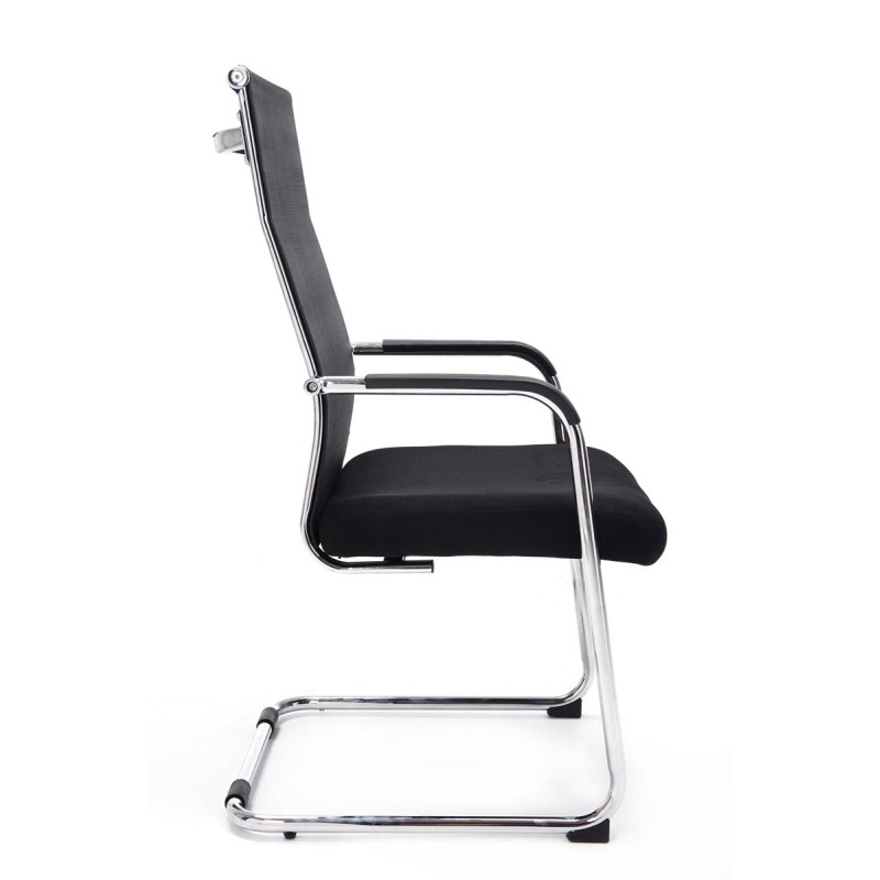 Silla de visita negra Brenda V2