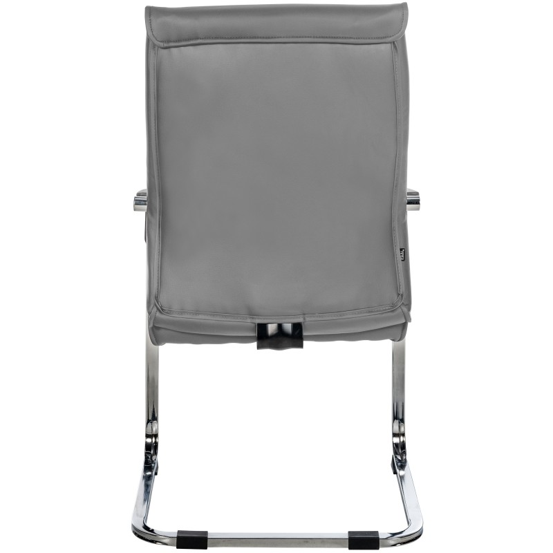 Silla de visita gris Hobart