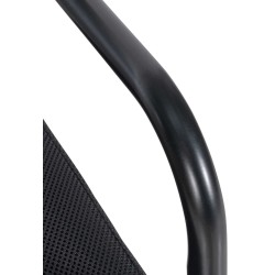 Silla de visita negra Denny