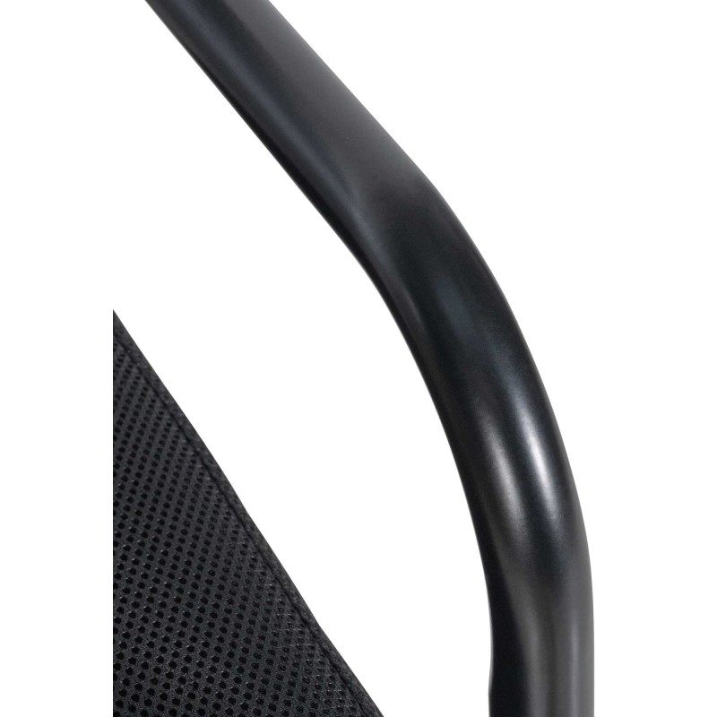 Silla de visita negra Denny