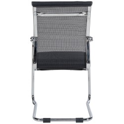 Silla de visita cromada Denny