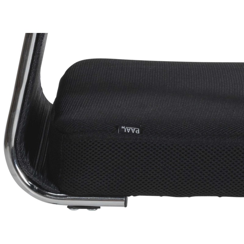 Silla de visita cromada Denny