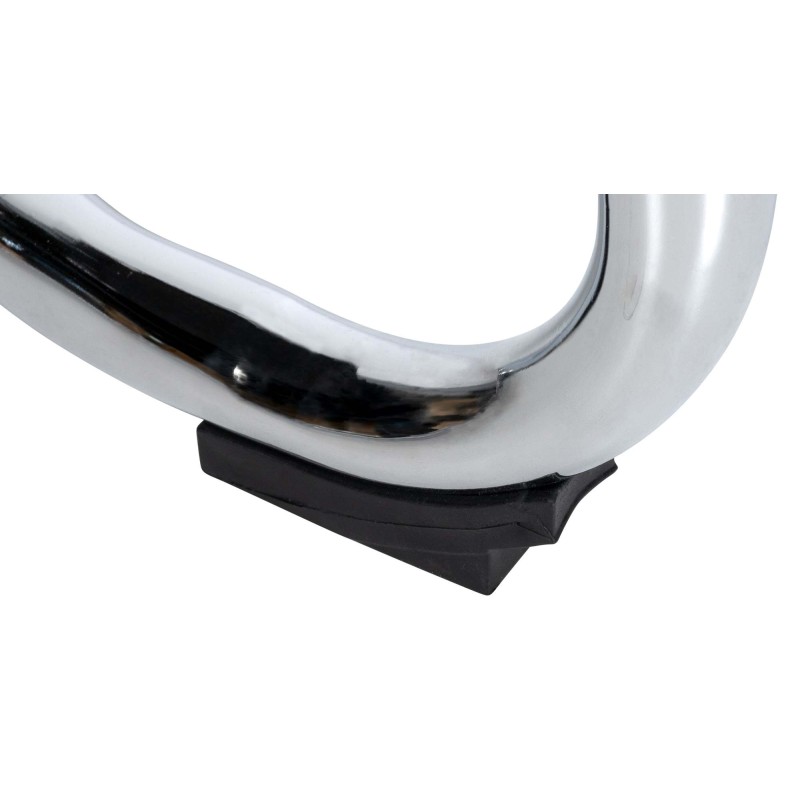 Silla de visita cromada Denny