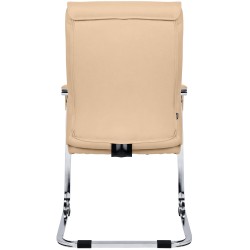 Juego de 2 sillas de visita Hobart color caqui