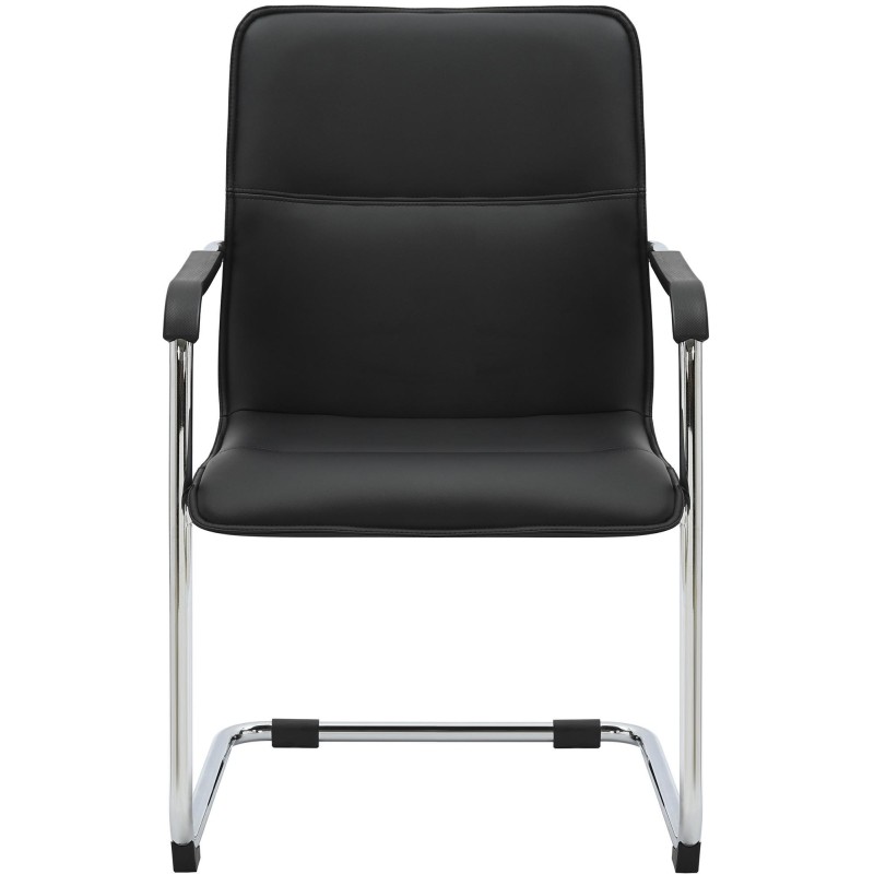 Silla de visita negra de Seattle Silla de visita negra de Seattle