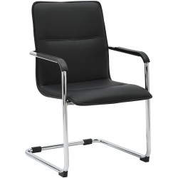 Silla de visita negra de Seattle Silla de visita negra de Seattle