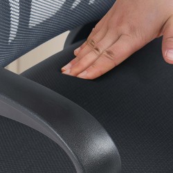 Silla de visita gris Eureka