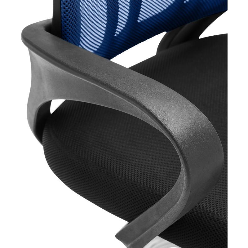 Silla de visita azul Eureka