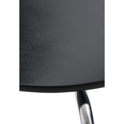 Silla de visita negra Diego