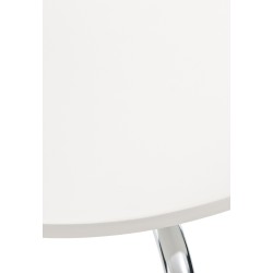 Silla de visita blanca Diego