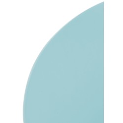 Silla de visita Diego azul claro