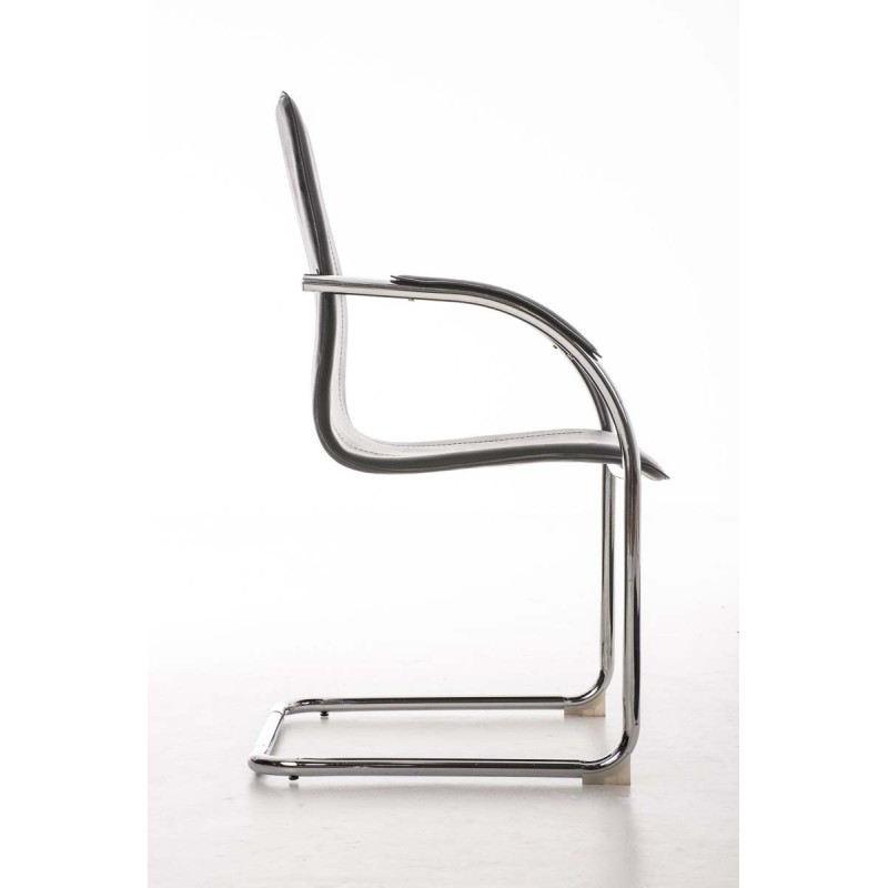 Silla de visita marrón Melina