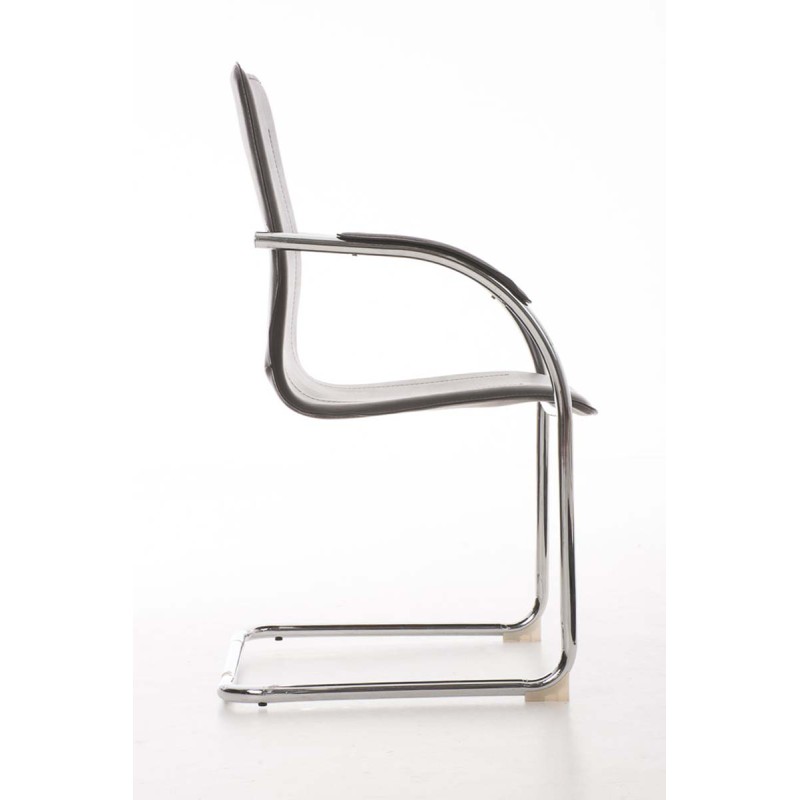 Silla de visita Melina gris