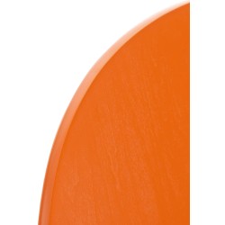 Juego de 4 sillas de visita Diego color naranja