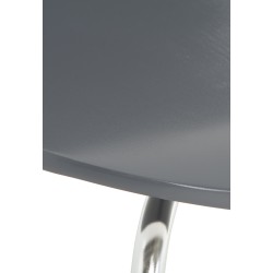 Juego de 4 sillas de visita Diego gris