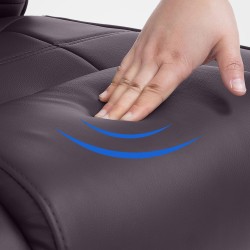 Silla de visita marrón Attila