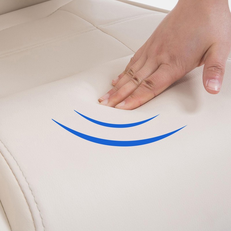 Silla de visita Attila color crema