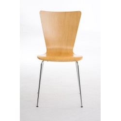 Juego de 2 sillas de visita Aaron Natura