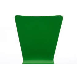 Juego de 2 sillas de visita verdes Aaron