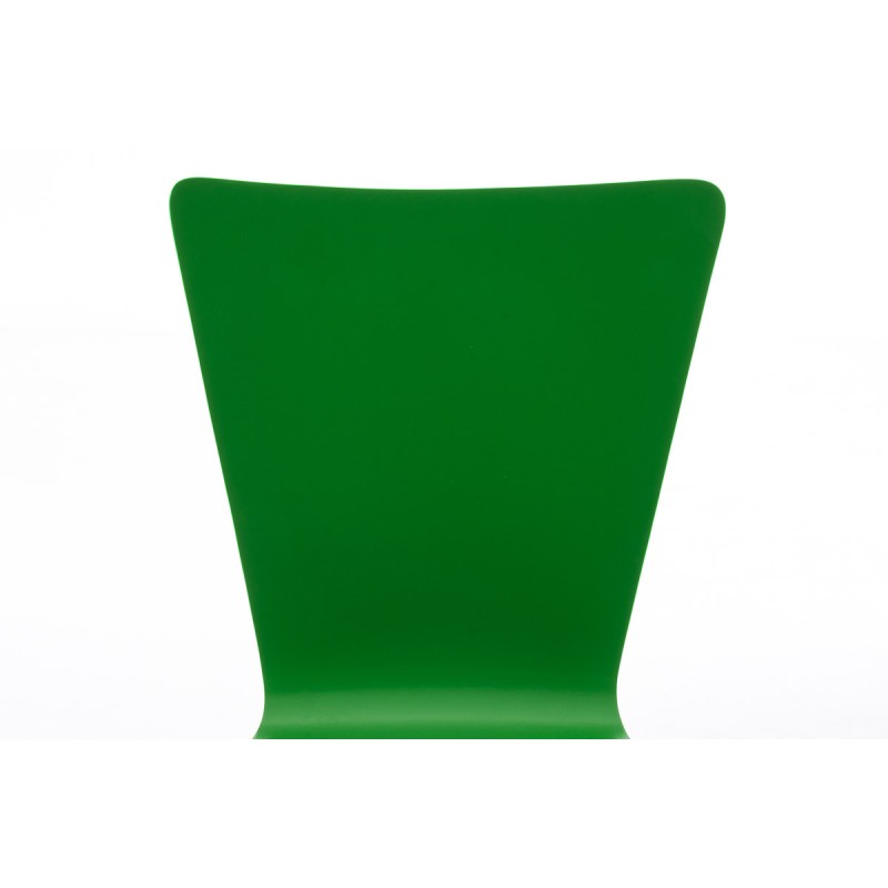 Juego de 2 sillas de visita verdes Aaron