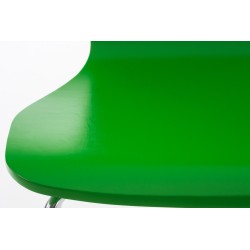 Juego de 2 sillas de visita verdes Aaron