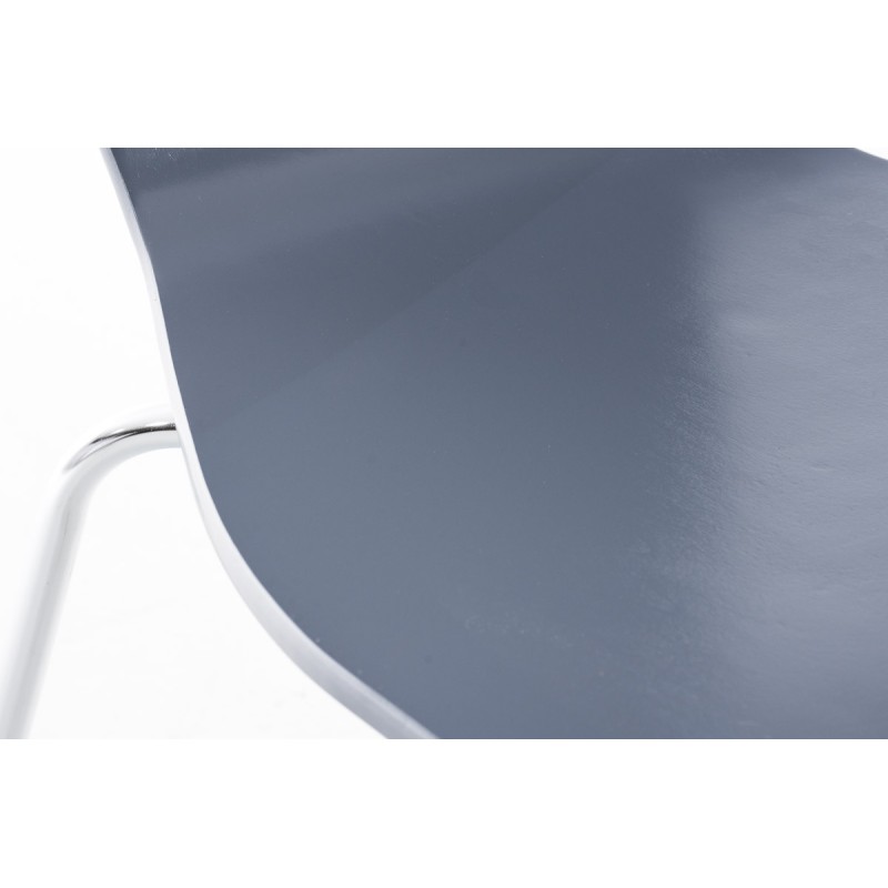 Juego de 2 sillas de visita Aaron grises