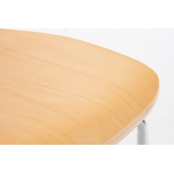 Juego de 4 sillas de visita Aaron Natura