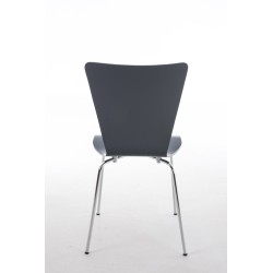 Juego de 4 sillas de visita Aaron en gris