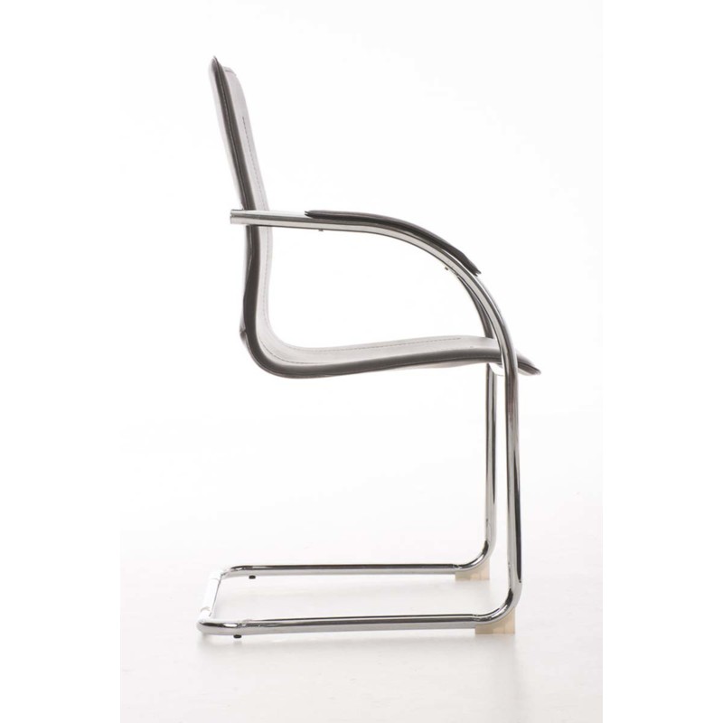 Silla de visita gris Melina V2