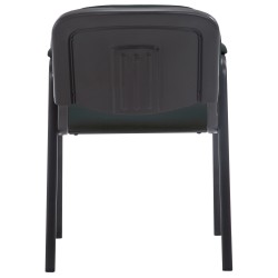 Silla de visita Ken PRO en tela negra