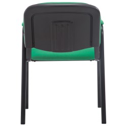 Silla de visita Ken PRO en tela verde
