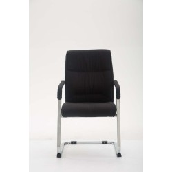 Silla de visita Anubis XL en tela negra