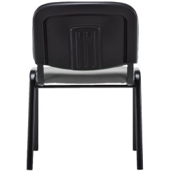 Silla de visita Ken V2 en tela gris