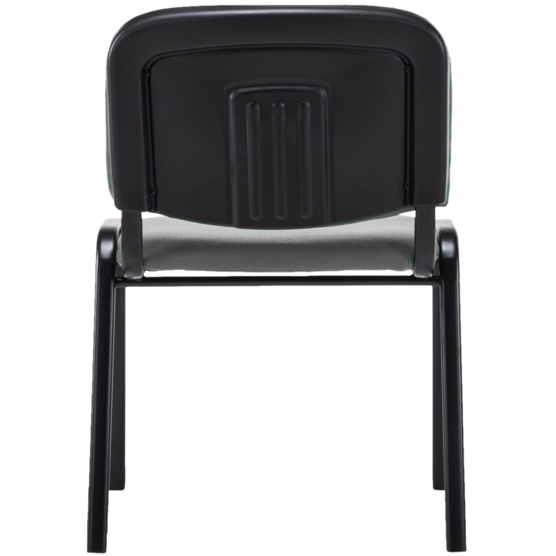 Silla de visita Ken V2 en tela gris