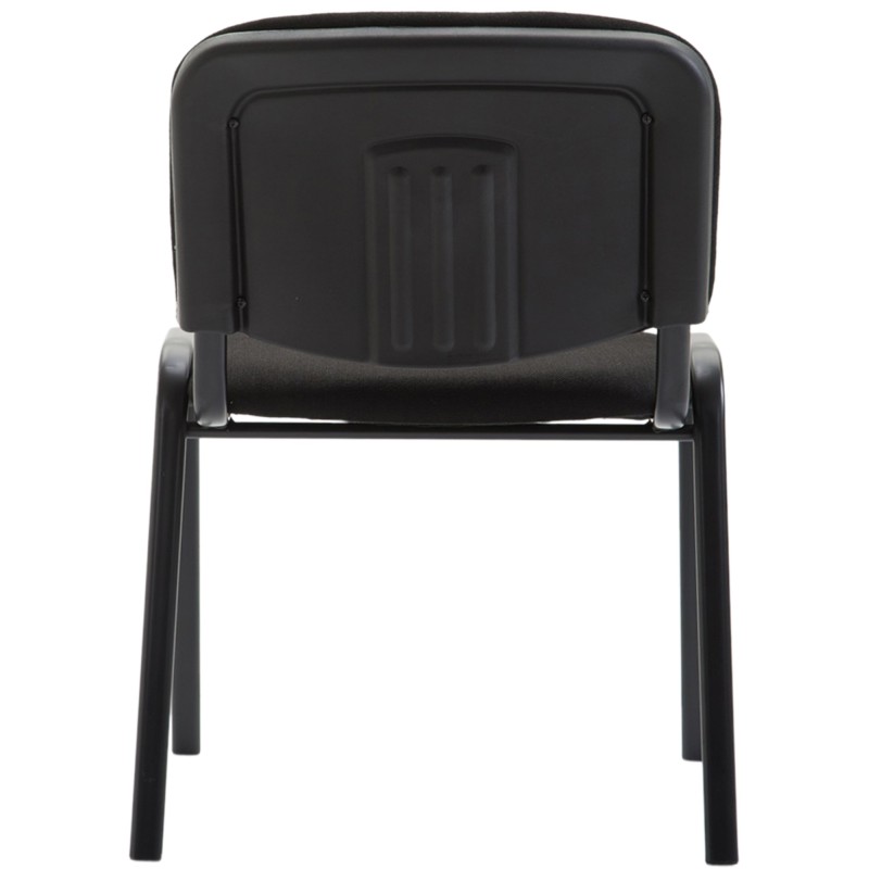 Silla de visita Ken V2 en tela negra