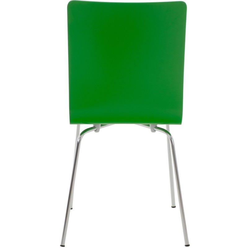 Juego de 4 sillas de visita Pepe verdes