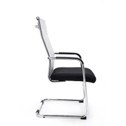 Silla de visita gris Brenda V2