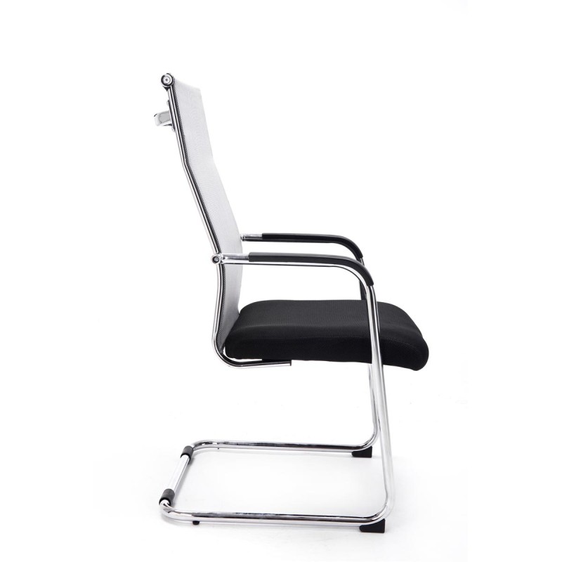 Silla de visita gris Brenda V2