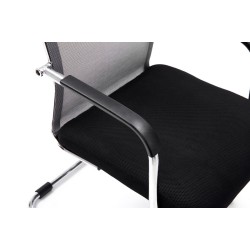 Silla de visita gris Brenda V2