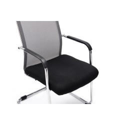 Silla de visita gris Brenda V2