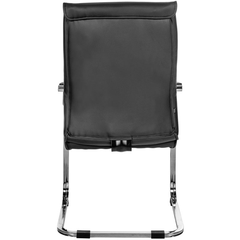 Silla de visita negra Hobart
