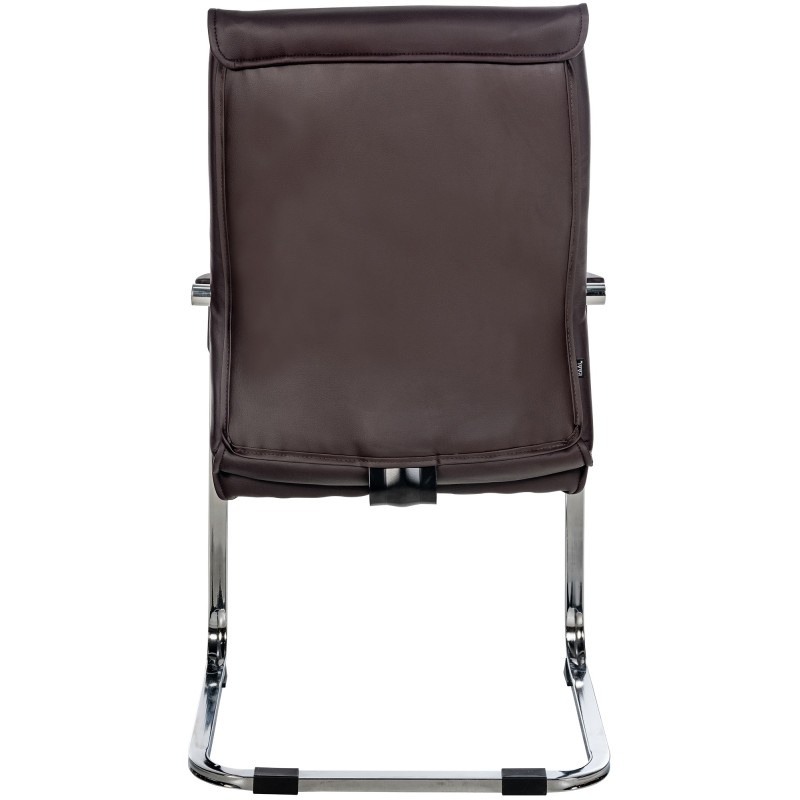 Silla de visita marrón Hobart