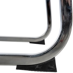 Silla de visita marrón Hobart