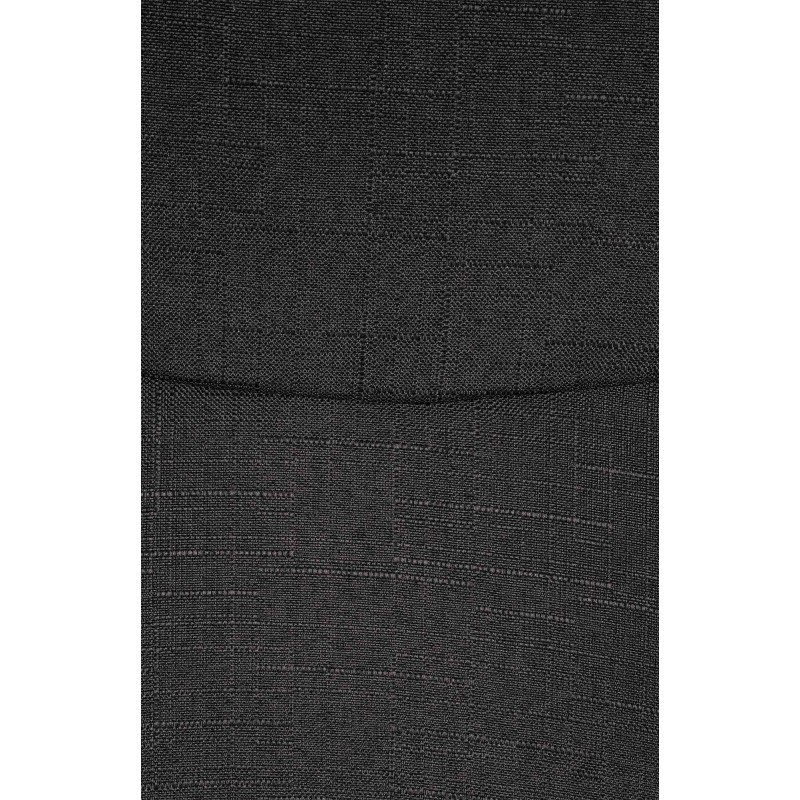 Silla de visita Hobart en tela negra