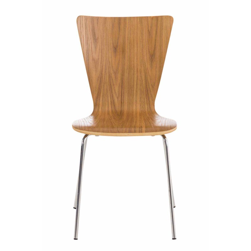 Juego de 2 sillas de visita Aaron en roble