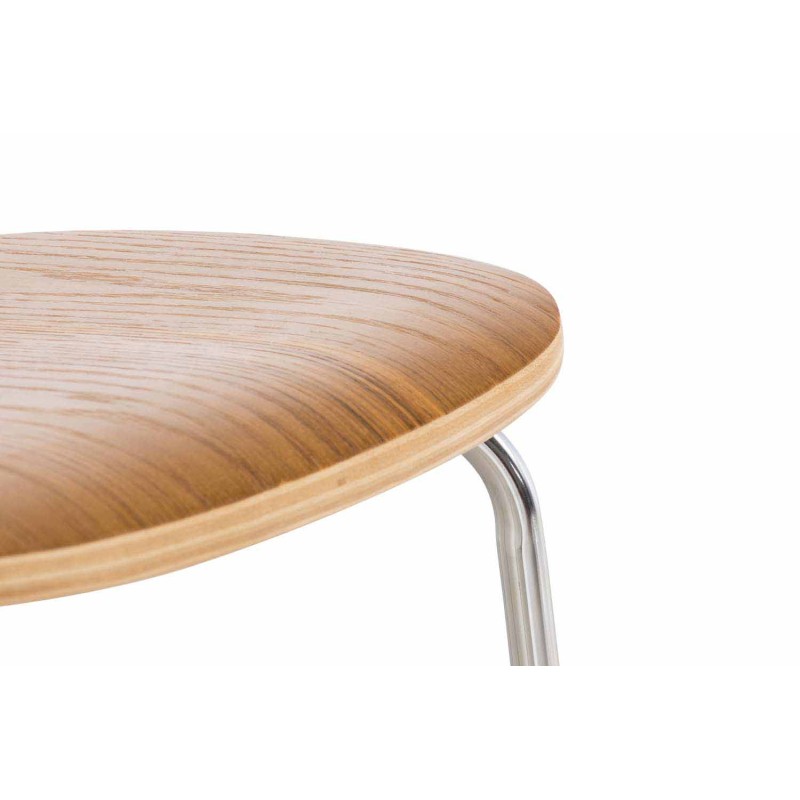 Juego de 2 sillas de visita Aaron en roble